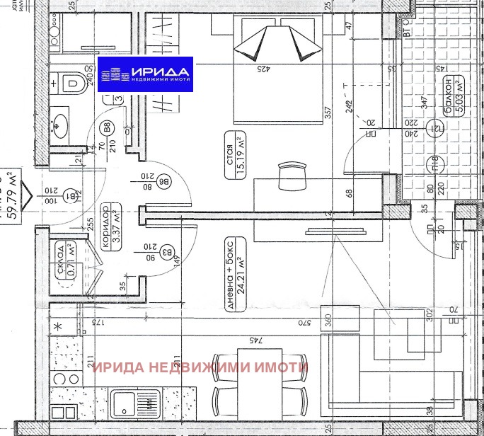 Satılık  1 yatak odası Sofia , Lyulin 6 , 69 metrekare | 32992526