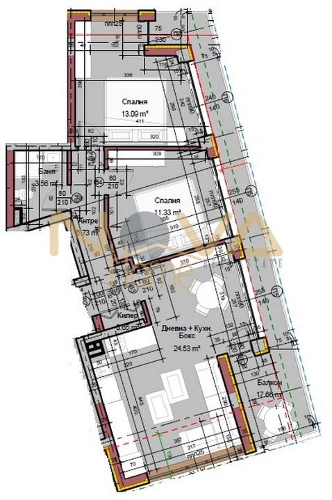 Продава 3-СТАЕН, гр. Варна, Виница, снимка 2 - Aпартаменти - 47496385