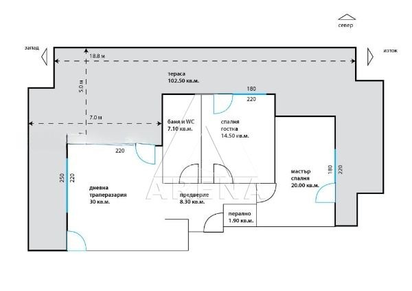 Продава 3-СТАЕН, гр. Пловдив, Христо Смирненски, снимка 6 - Апартаменти - 53159493