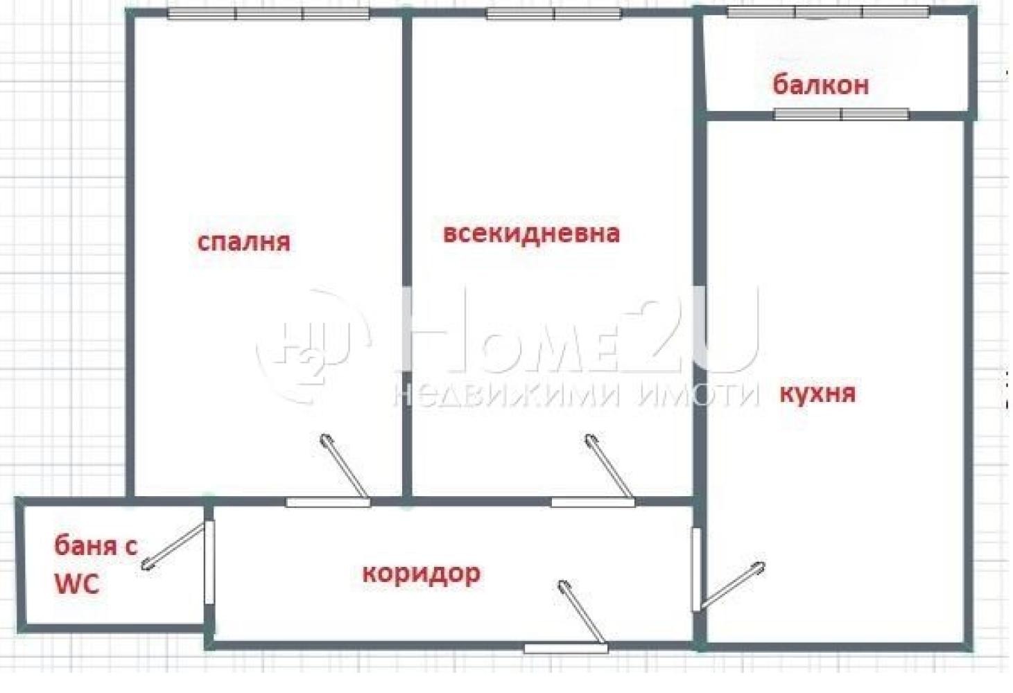 Продава 2-СТАЕН, гр. София, Люлин 9, снимка 8 - Апартаменти - 54399506