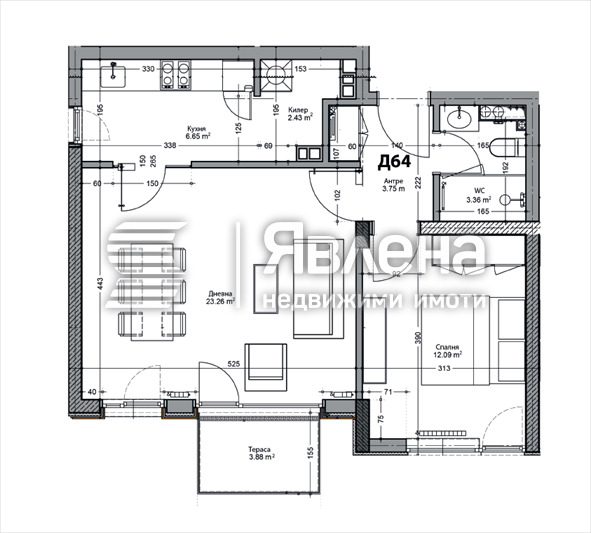Продава 2-СТАЕН, гр. Пловдив, Кършияка, снимка 10 - Апартаменти - 53586815