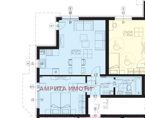 Продава 2-СТАЕН, гр. София, Драгалевци, снимка 7 - Апартаменти - 54068597