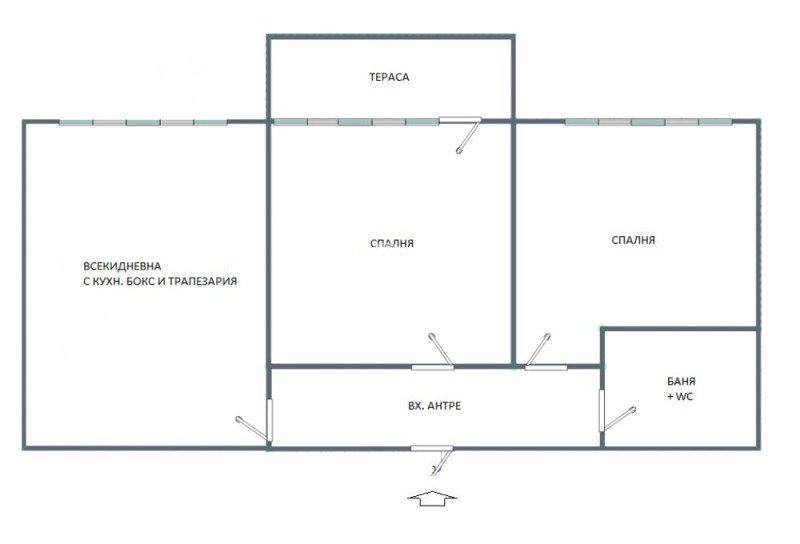 À venda  2 quartos Sofia , Centar , 79 m² | 37763159 - imagem [4]