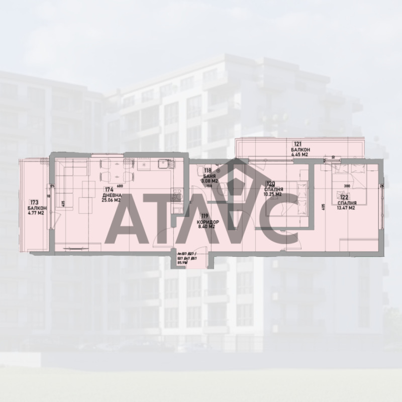 Продава 3-СТАЕН, гр. Пловдив, Кючук Париж