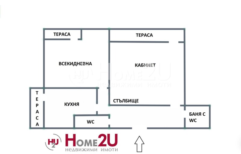 Продава ЕТАЖ ОТ КЪЩА, гр. Елин Пелин, област София област, снимка 6 - Етаж от къща - 53339784