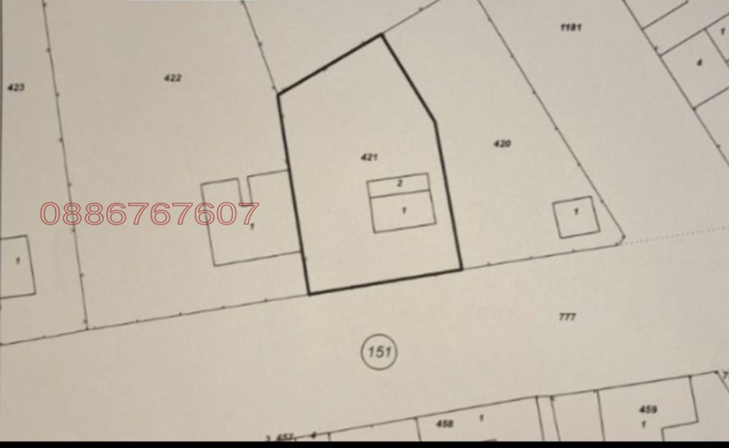 Продава ПАРЦЕЛ, с. Ряхово, област Русе