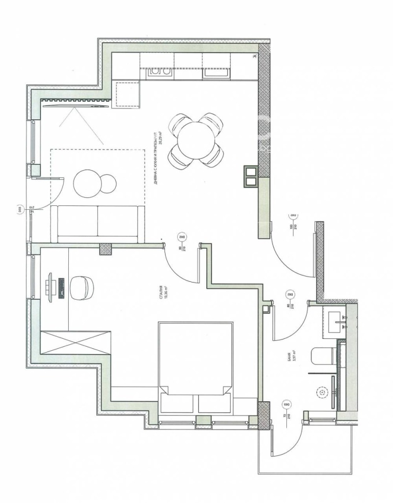 Продава 2-СТАЕН, гр. София, Сухата река, снимка 4 - Апартаменти - 52688407