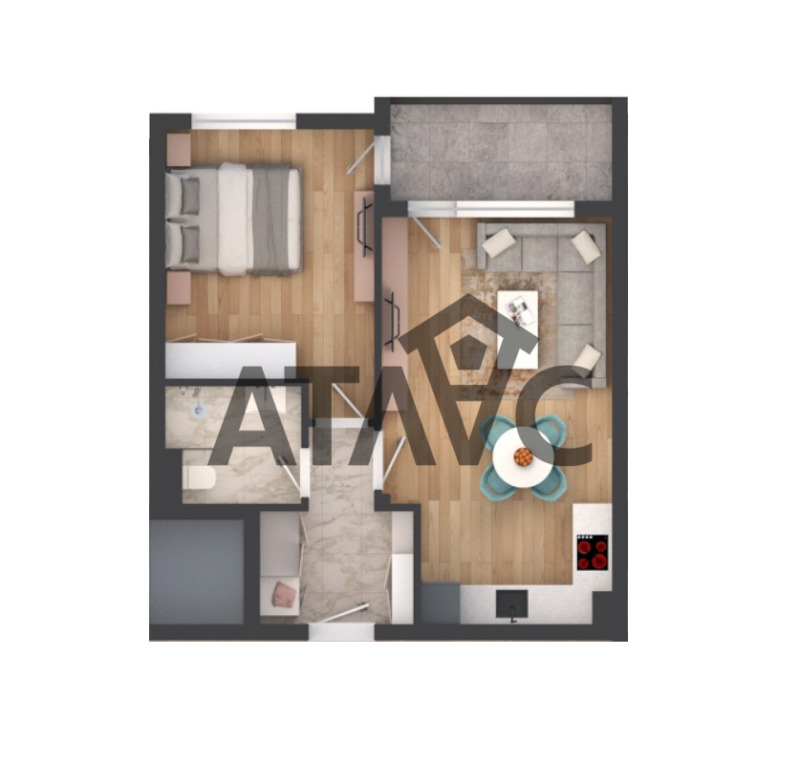 Продава 2-СТАЕН, гр. Пловдив, Кършияка, снимка 12 - Апартаменти - 52837724