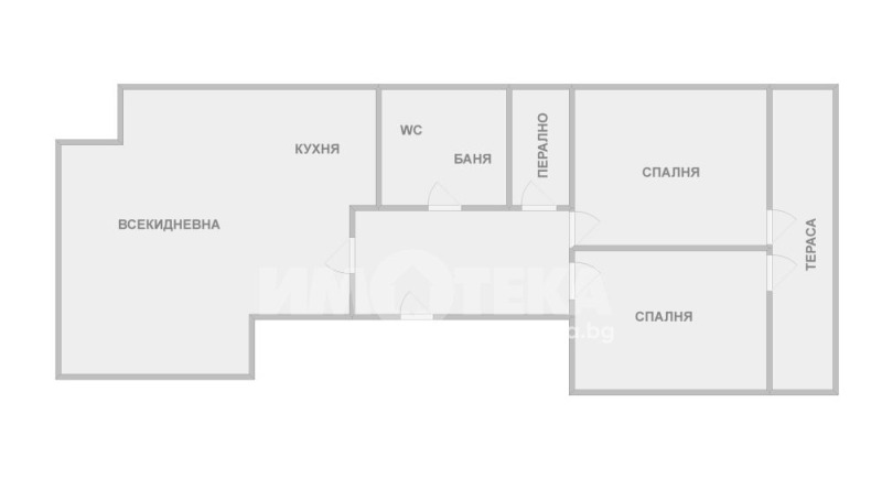 Myytävänä  2 makuuhuonetta Varna , Gratska mahala , 120 neliömetriä | 67908354 - kuva [5]