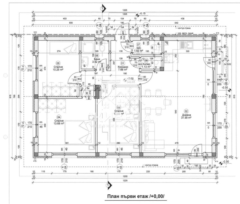 À venda  Casa região Varna , Banovo , 100 m² | 17823643 - imagem [3]