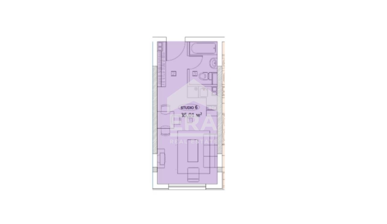 Продава 1-СТАЕН, гр. София, Център, снимка 4 - Апартаменти - 55727375
