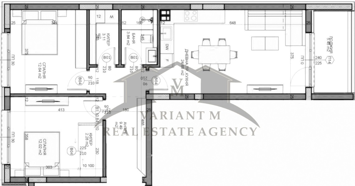 Продава 3-СТАЕН, гр. Варна, Галата, снимка 2 - Апартаменти - 50617162