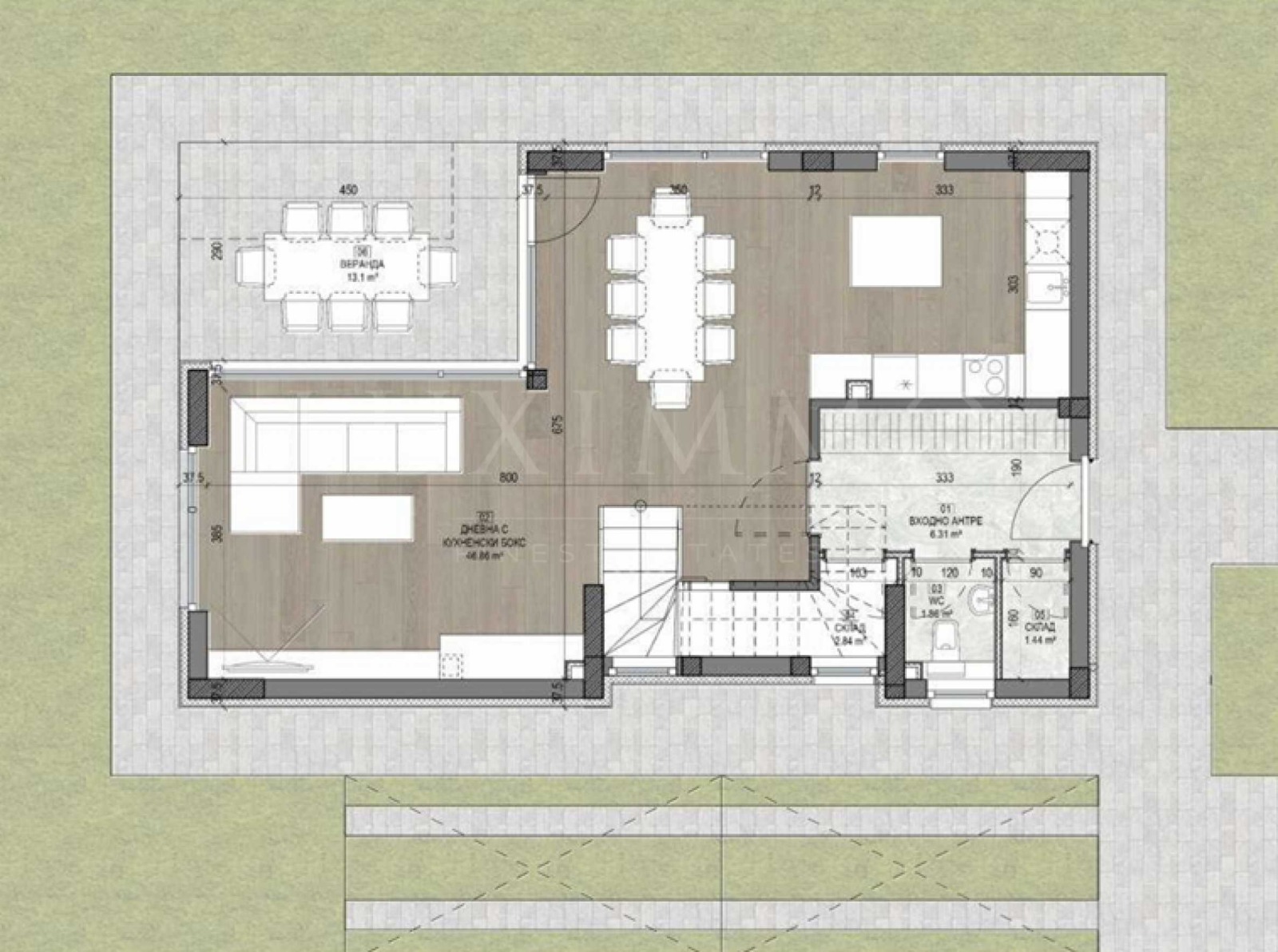 Продава КЪЩА, гр. Бургас, Крайморие, снимка 3 - Къщи - 55790771