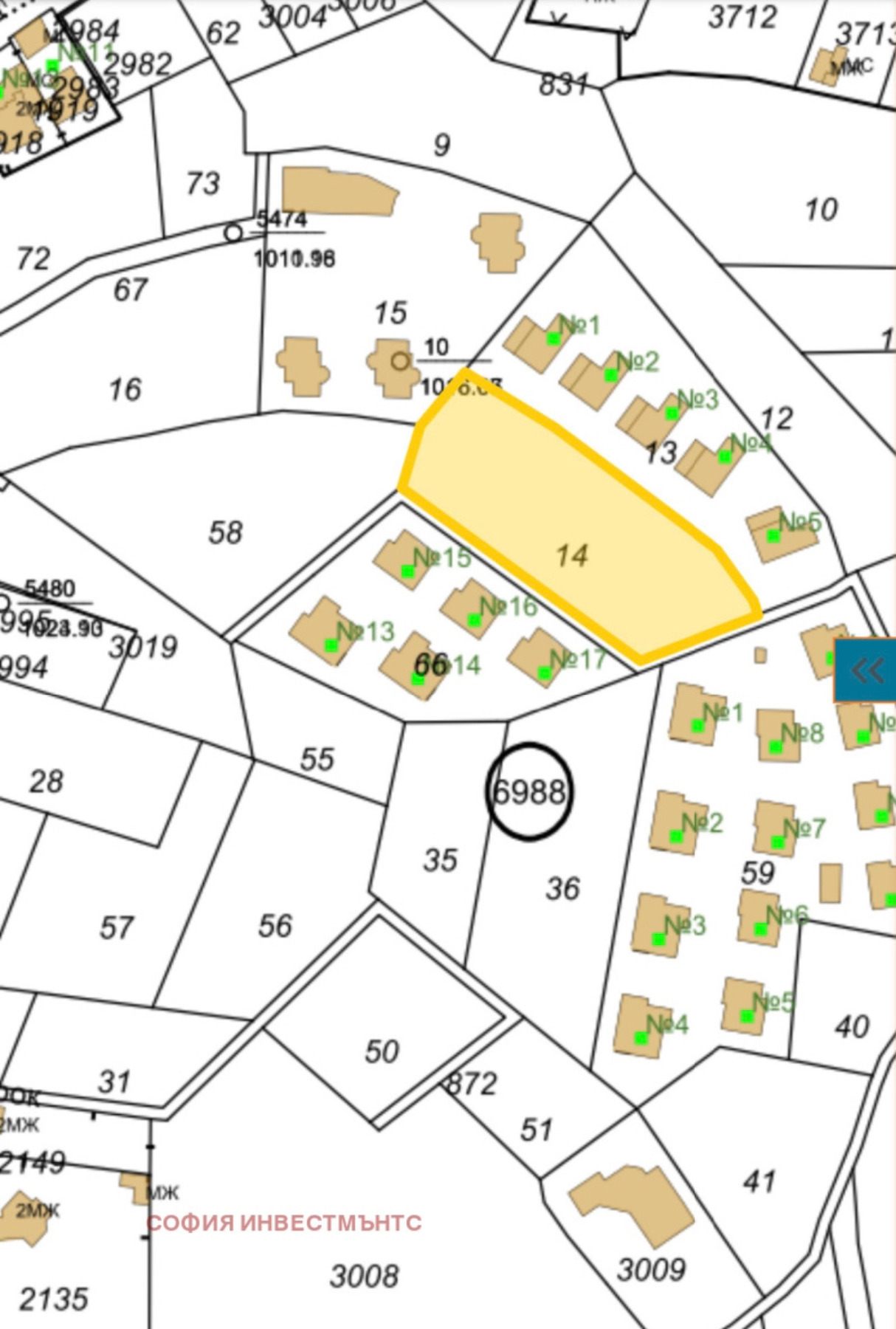 Продава ПАРЦЕЛ, гр. София, с. Бистрица, снимка 4 - Парцели - 54047922