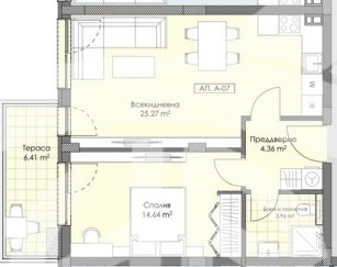 Продава 2-СТАЕН, гр. Пловдив, Остромила, снимка 1 - Aпартаменти - 47455380