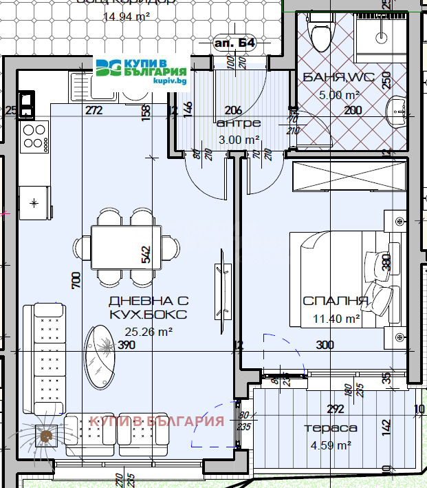 Продава 2-СТАЕН, гр. Варна, Виница, снимка 6 - Апартаменти - 52198421