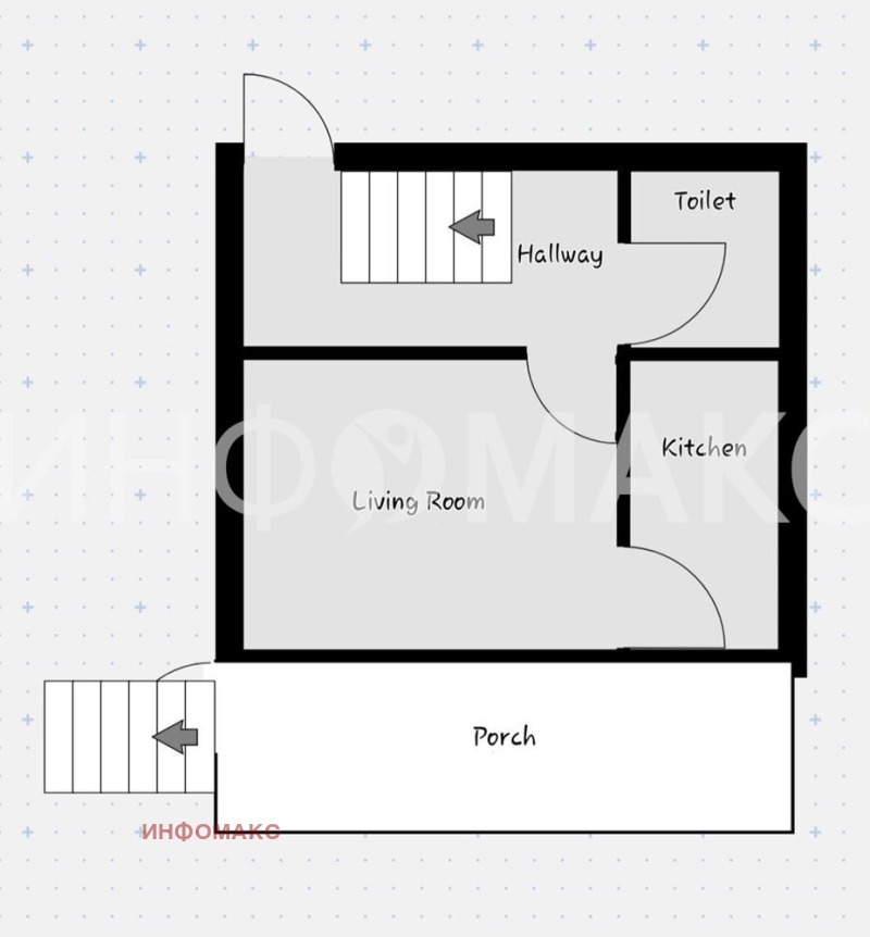 Продава КЪЩА, гр. Бургас, Банево, снимка 3 - Къщи - 48294463