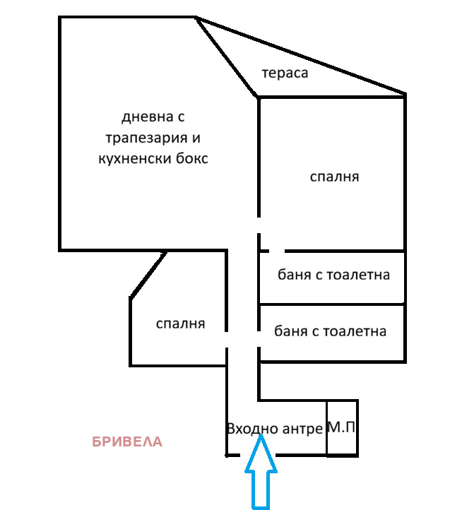 Продава 3-СТАЕН, гр. София, Кръстова вада, снимка 15 - Апартаменти - 53175581