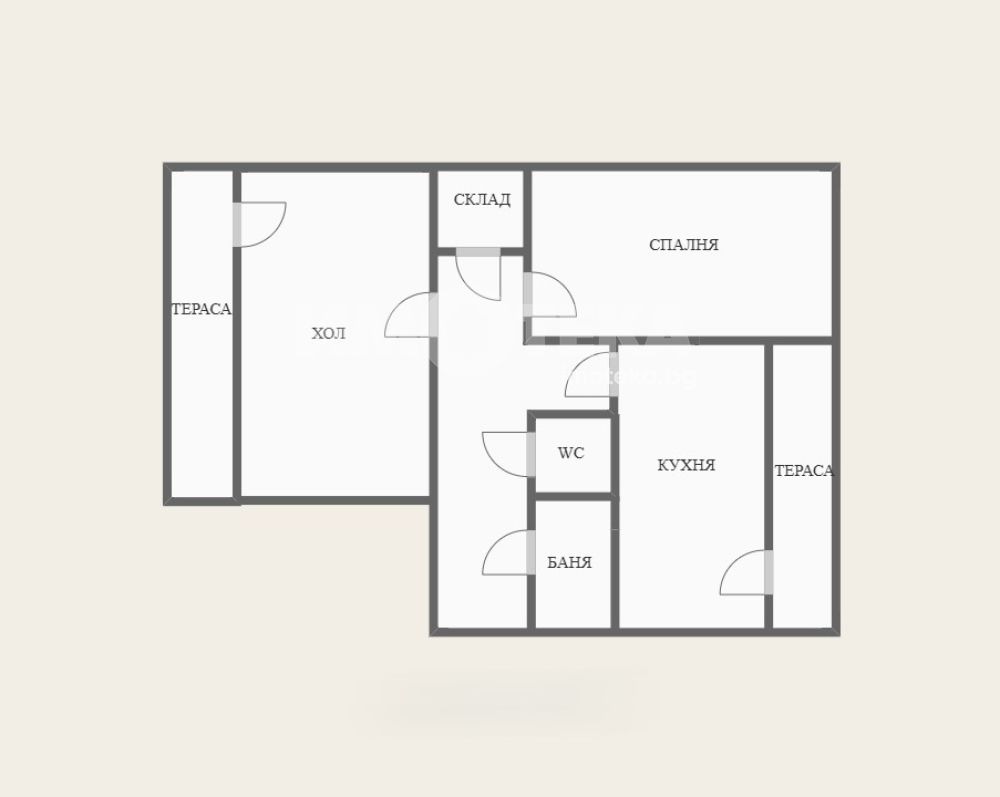 Продава 2-СТАЕН, гр. Пловдив, Гагарин