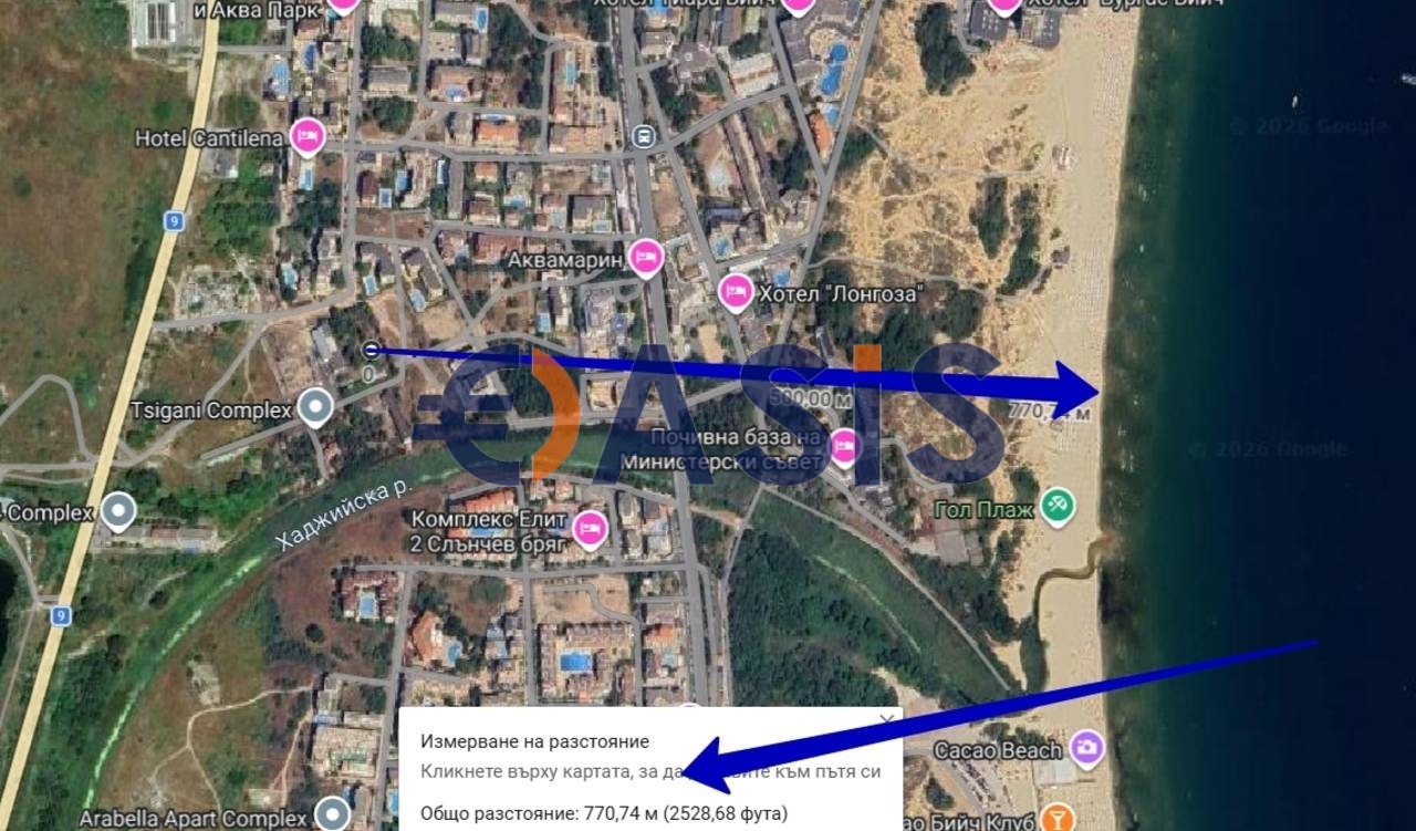 Продава 2-СТАЕН, к.к. Слънчев бряг, област Бургас, снимка 9 - Апартаменти - 53796989