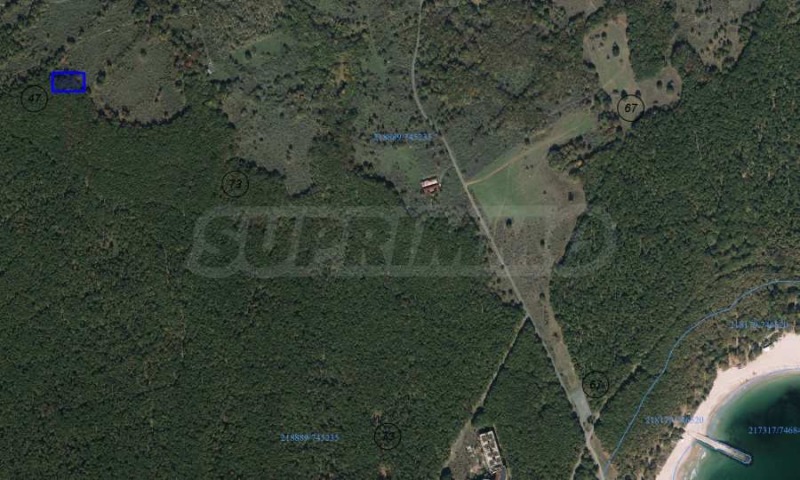Продава ПАРЦЕЛ в област Бургас, гр. Приморско - 2400 кв.м / При запитване, СУПРИММО - БУРГАС