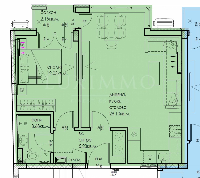 Продава 2-СТАЕН, гр. Пловдив, Кючук Париж, снимка 2 - Апартаменти - 52623956