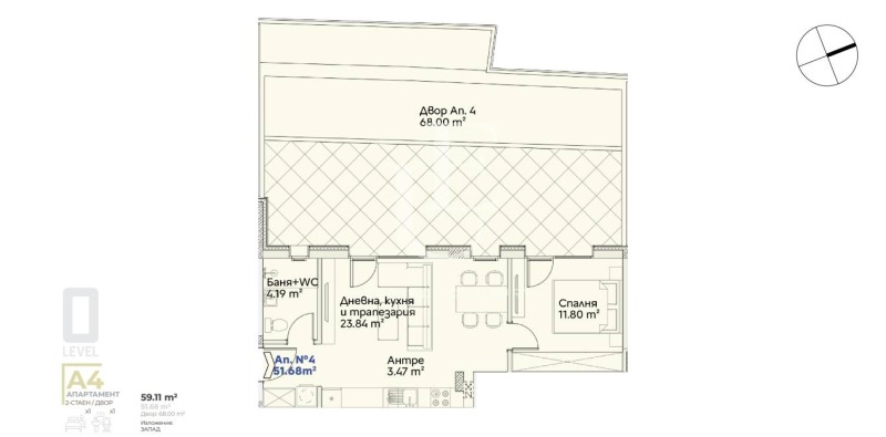 Продава 2-СТАЕН, гр. София, Манастирски ливади, снимка 3 - Апартаменти - 52931626