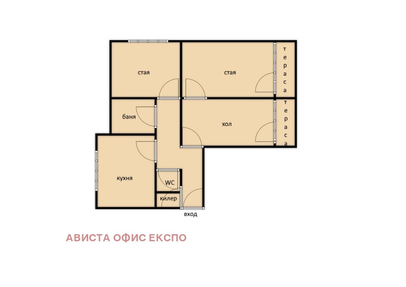 Продава 3-СТАЕН, гр. София, Хаджи Димитър, снимка 6 - Aпартаменти - 47362612