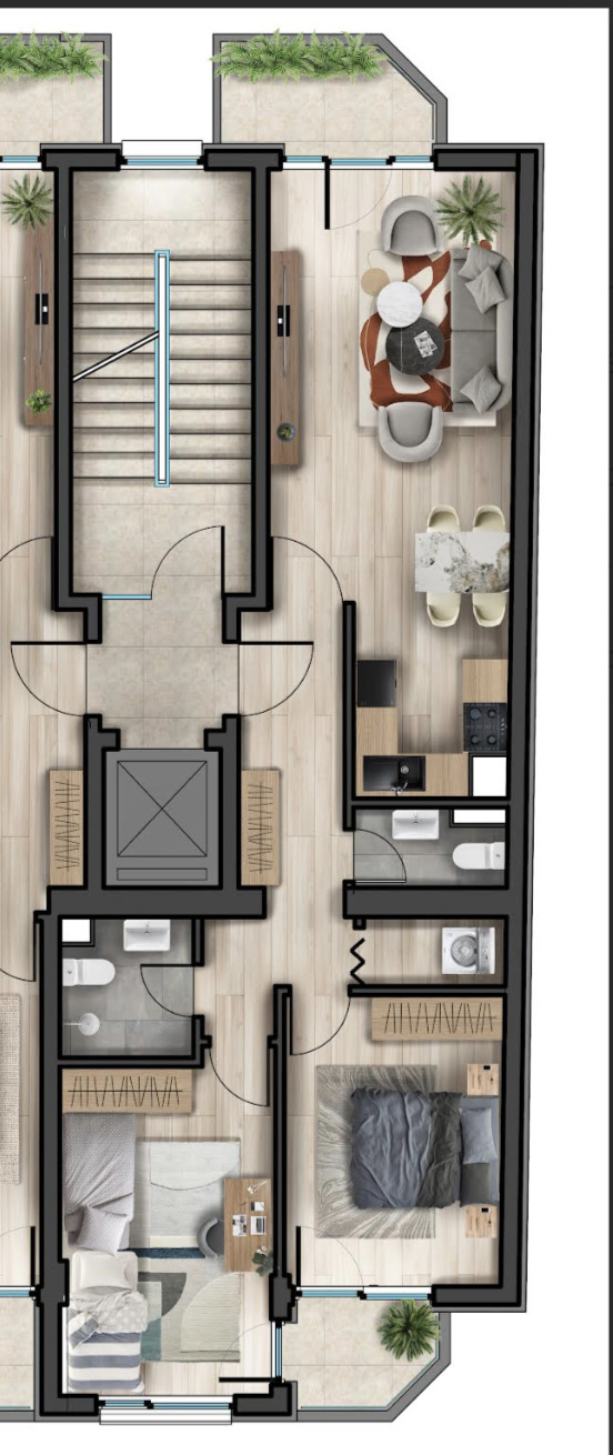 Продаја  2 спаваће собе Софија , Центар , 121 м2 | 74433129 - слика [2]