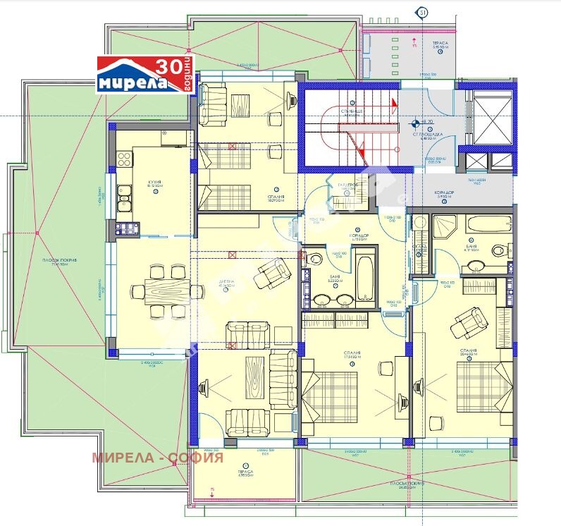 Продава  4-стаен град София , Манастирски ливади , 276 кв.м | 34098166