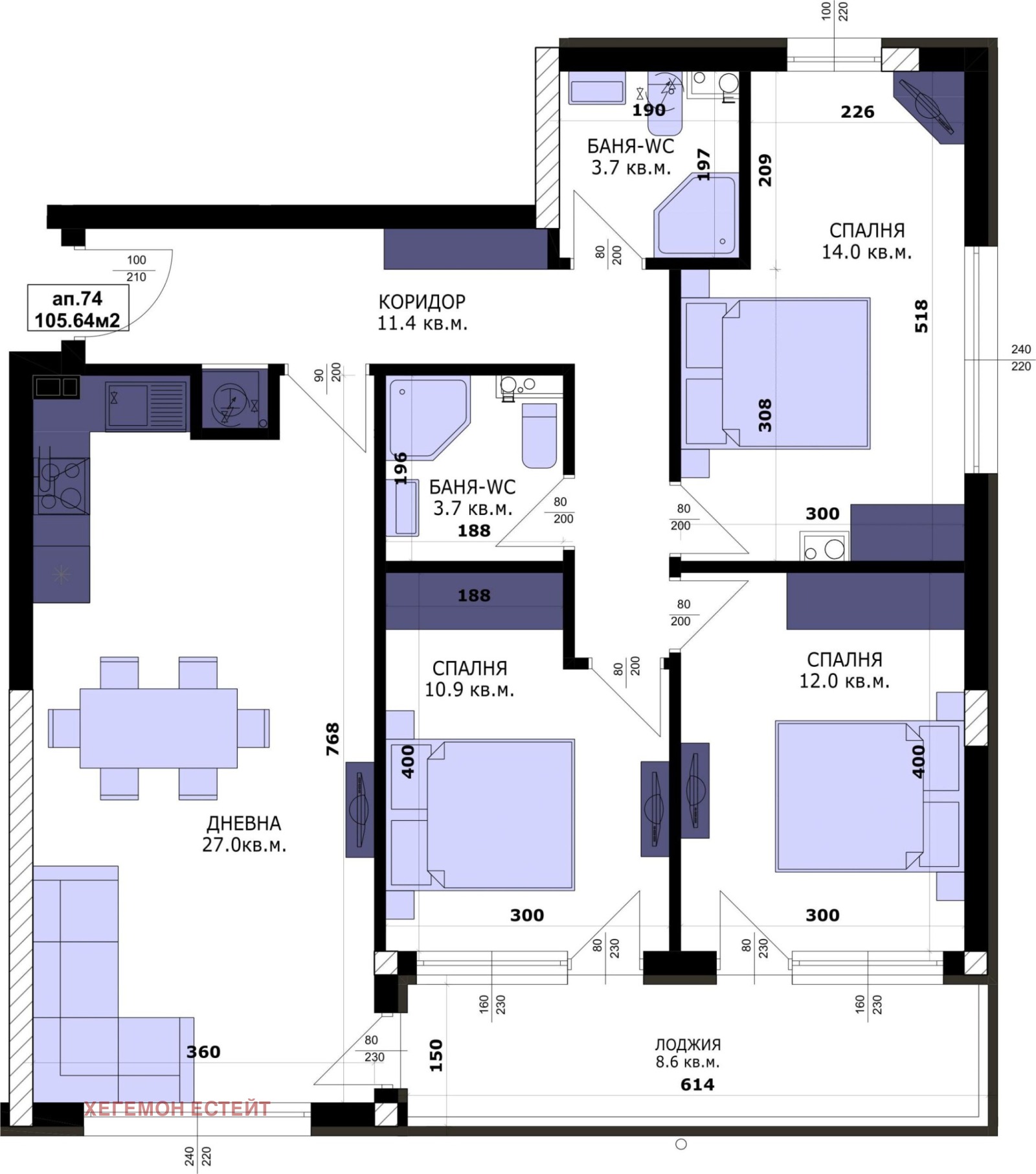 Продава 4-СТАЕН, гр. Варна, Кайсиева градина, снимка 2 - Апартаменти - 50534926