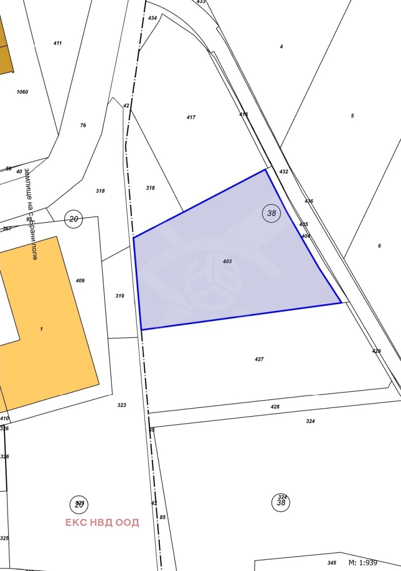 Продава ПАРЦЕЛ в град Пловдив, Индустриална зона - Юг - 3700 кв.м / 120 000 € » 234 699.60 лв., ЕКС НВД ПЛОВДИВ ООД