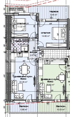 2 Schlafzimmer Izgrew, Warna 6