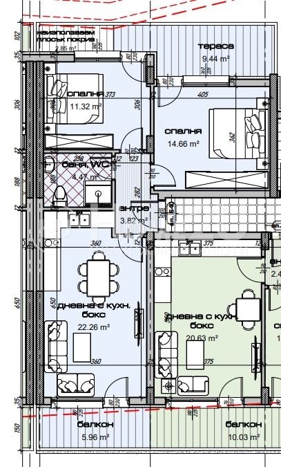 Zu verkaufen  2 Schlafzimmer Warna , Izgrew , 102 qm | 22917571 - Bild [6]