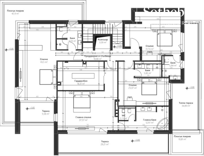 Продава КЪЩА, гр. София, Драгалевци, снимка 13 - Къщи - 53345824
