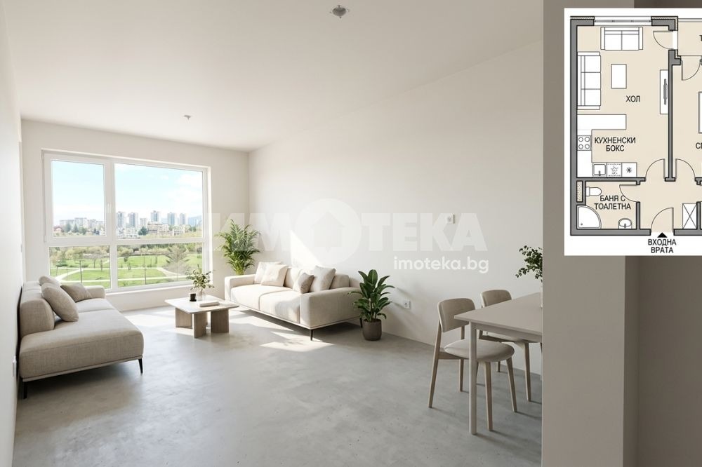 Продава 2-СТАЕН, гр. София, Студентски град, снимка 2 - Апартаменти - 54340326