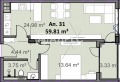 Продава  2-стаен град София , Овча купел 2 , 71 кв.м | 49646462 - изображение [2]