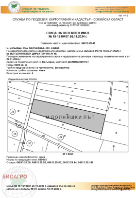 Trama Bogyovtsi, región Sofia 1