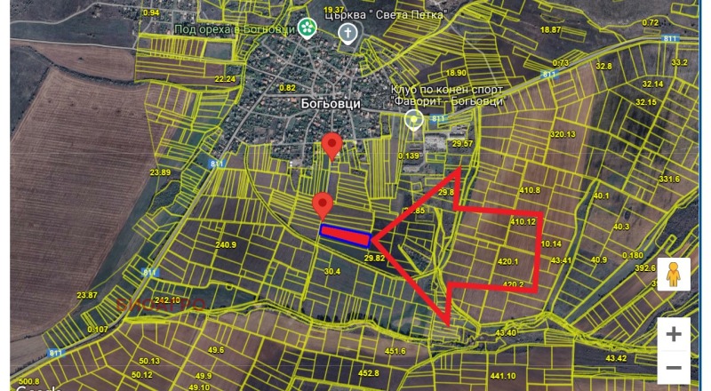 Продава ПАРЦЕЛ, с. Богьовци, област София област, снимка 2 - Парцели - 48979702