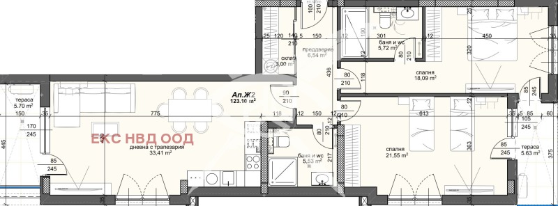 Продава  3-стаен град Пловдив , Тракия , 145 кв.м | 23629727