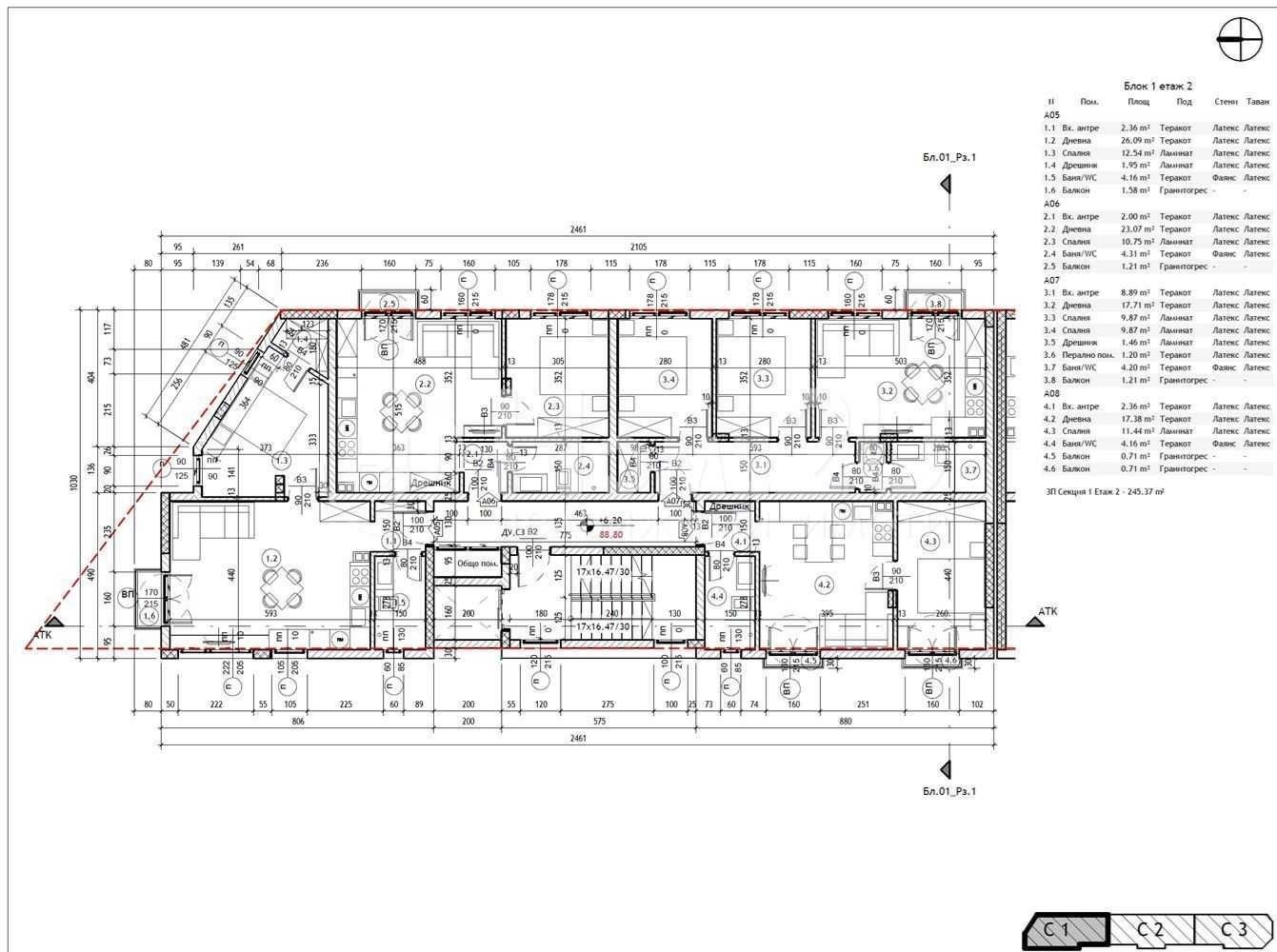 Продава 2-СТАЕН, гр. Варна, Кайсиева градина, снимка 3 - Апартаменти - 54472594
