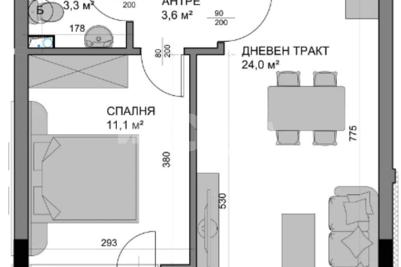 À venda  1 quarto Varna , Vladislav Varnentchik 1 , 63 m² | 45388022 - imagem [2]