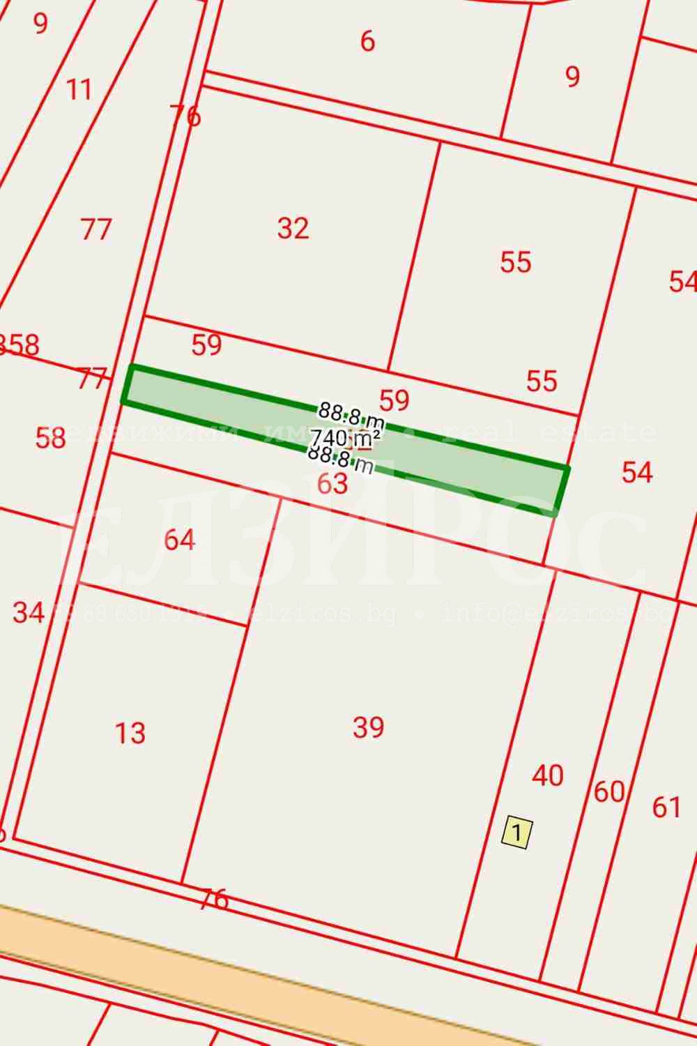 Продава ЗЕМЕДЕЛСКА ЗЕМЯ, с. Багренци, област Кюстендил, снимка 3 - Земеделска земя - 54189192