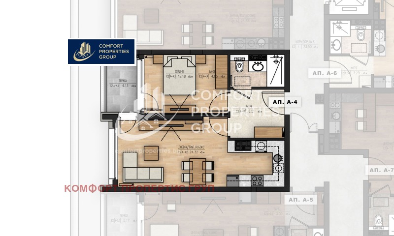 For Sale  1 bedroom Sofia , Mladost 1A , 60 sq.m | 62947459 - image [3]