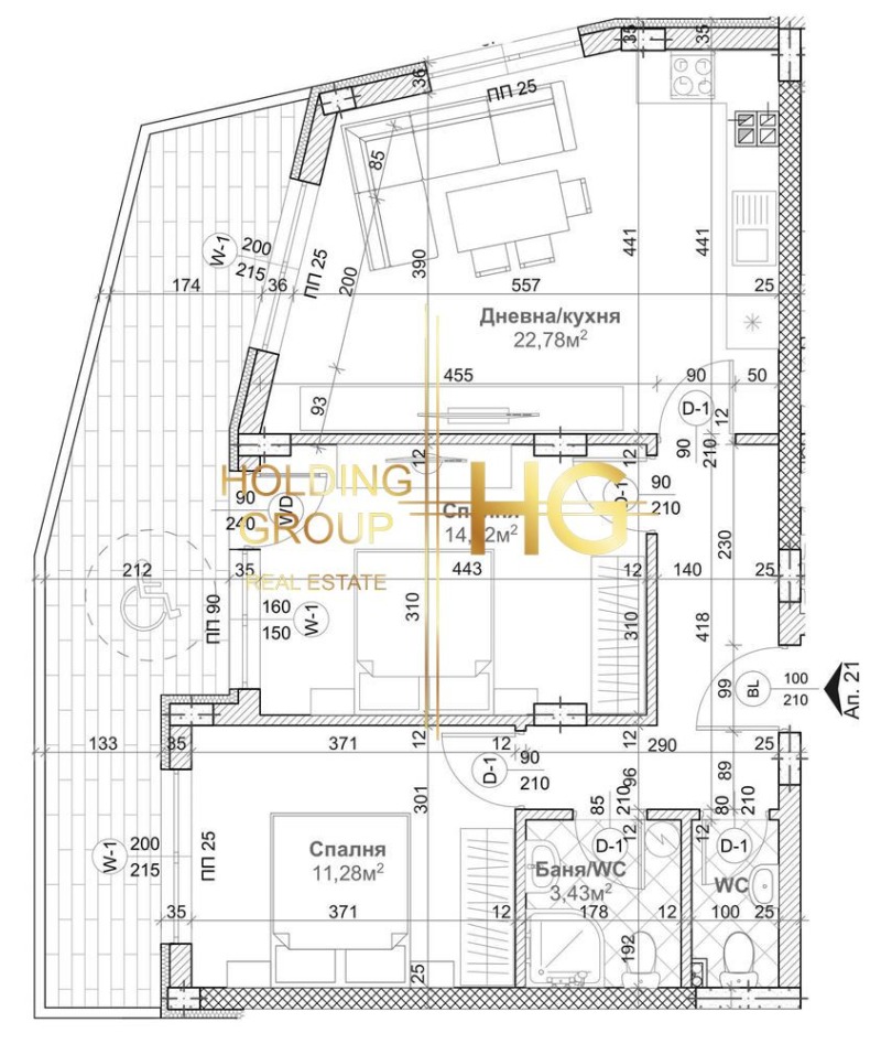 For Sale  2 bedroom Varna , Izgrev , 108 sq.m | 61868530 - image [2]