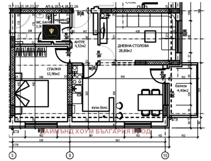 Продаја  1 спаваћа соба Пловдив , Тракија , 79 м2 | 82740302 - слика [2]