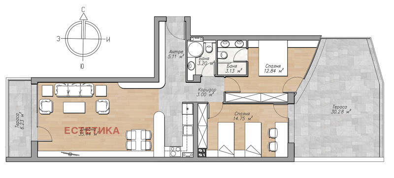 Продава  3-стаен град София , Оборище , 146 кв.м | 83729817