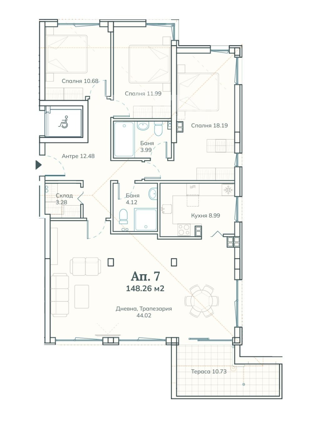 Продава МНОГОСТАЕН, гр. София, с. Бистрица, снимка 3 - Апартаменти - 54960857