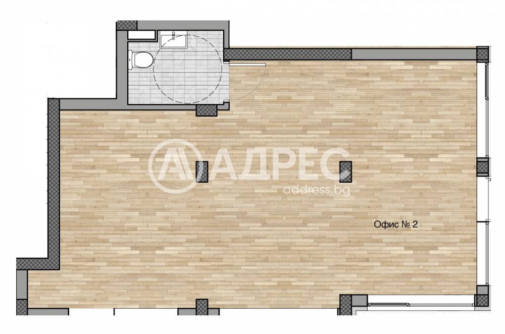 Продава ОФИС, гр. София, Манастирски ливади, снимка 3 - Офиси - 53993281