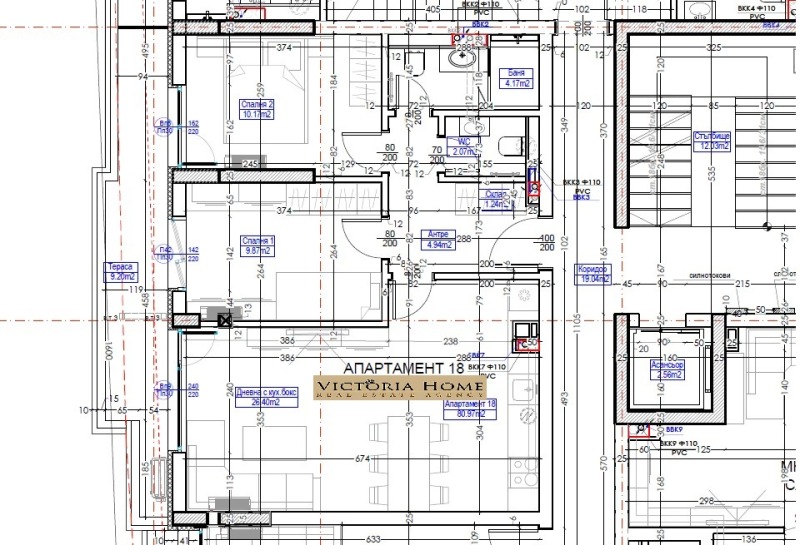 Продава 3-СТАЕН, гр. Бургас, Център, снимка 2 - Апартаменти - 53464211
